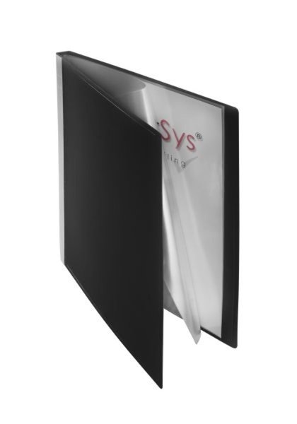 FolderSys Sichtbuch, 20 Hüllen schwarz Image