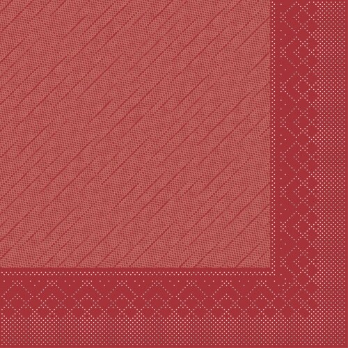 Sovie HORECA Serviette Bordeaux aus Tissue Deluxe®, 4-lagig, 40 x 40 cm, 50 Stück Image