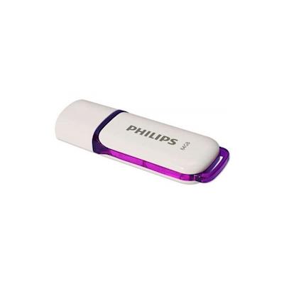 Philips FM64FD70B USB-Stick 64 GB USB Typ-A 2.0 Violett, Weiß