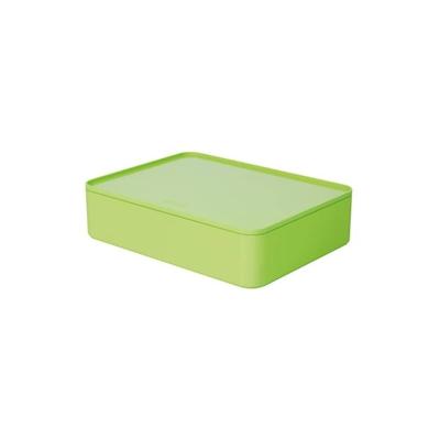 HAN Utensilienbox SMART-ORGANIZER ALLISON mit Innenschale und Deckel lime green