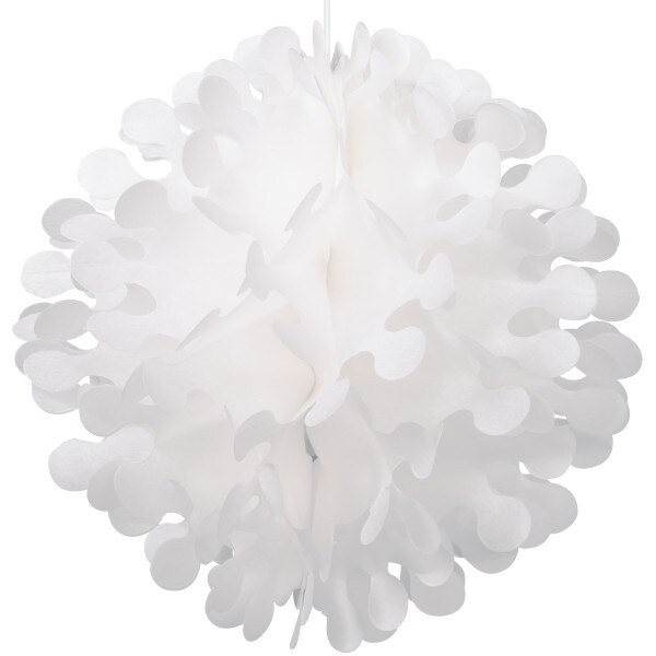 Dekoball weiss 30 cm Image