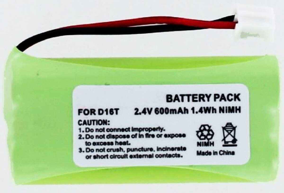 AGI Akku für Vtech CS6229-5 NiMH 2,4 Volt 600 mAh grün Image