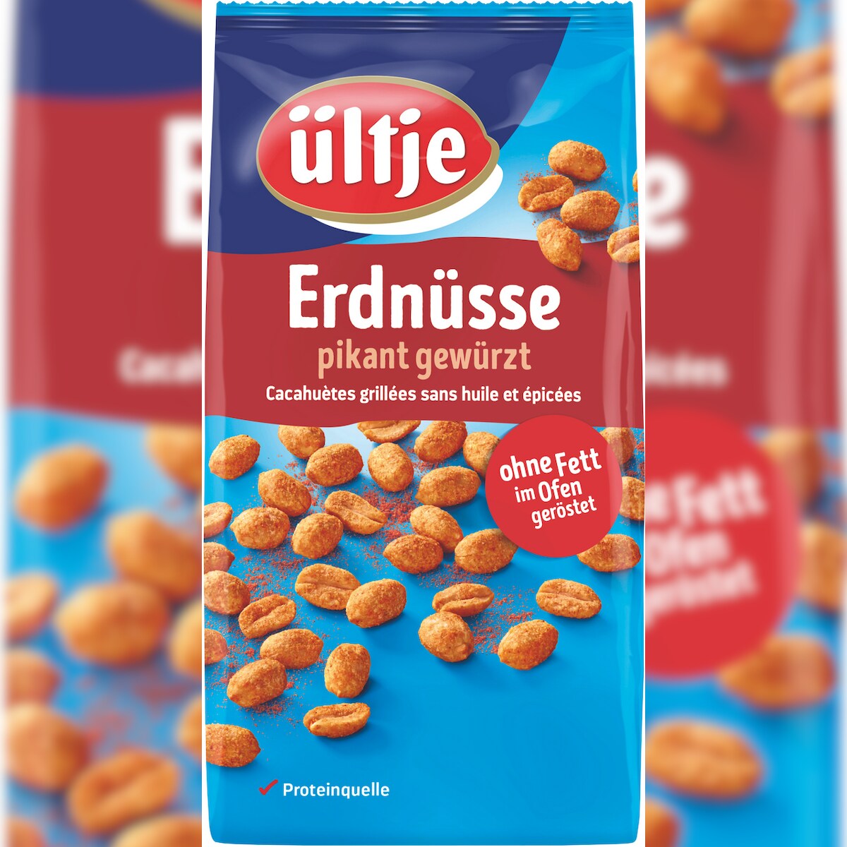 Ültje Erdnüsse Pikant ohne Fett (900 g) Image
