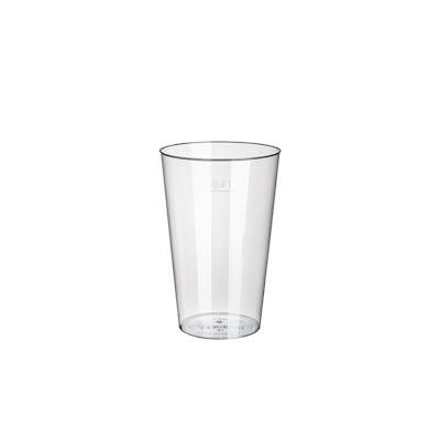 Starpak 50 Trinkbecher, PS 0,4 l Ø 9 cm · 13 cm glasklar