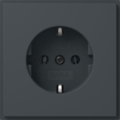 Gira SCHUKO-Steckdose 16A 250V (IP20) TX_44 Anthrazit Image
