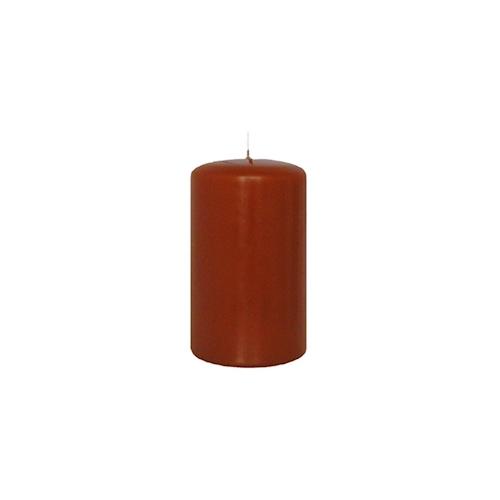 Kopschitz Flachkopf-Stumpenkerzen Haselnuss 150 x Ø 90 mm, 2 Stück