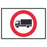 LKW Durchfahrt verboten Symbol Schild A5 (148x210mm)