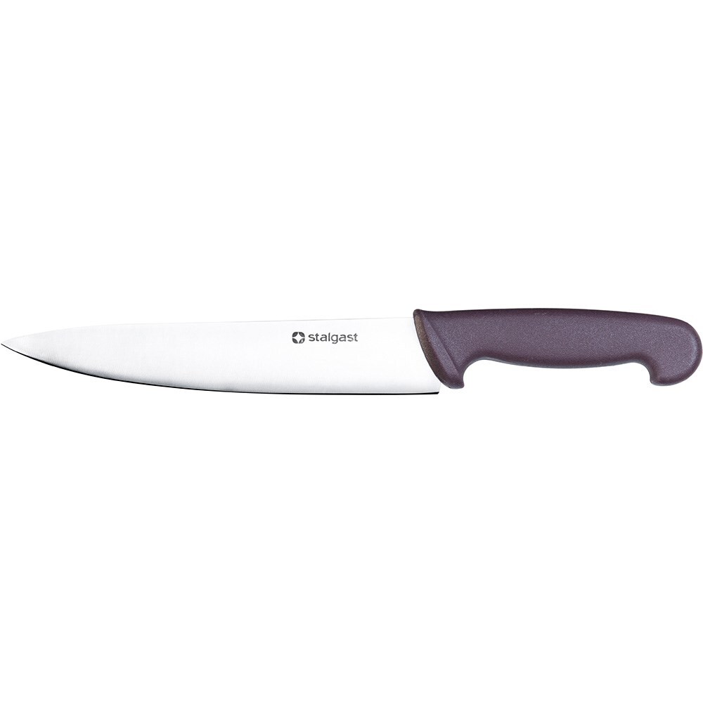 Stalgast GmbH Küchenmesser, HACCP, Griff braun, Edelstahlklinge 22 cm Image