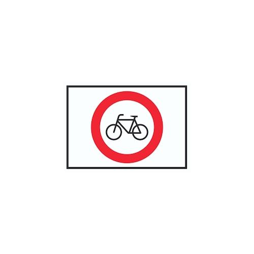 Radfahren verboten Symbol Schild A6 (105x148mm)