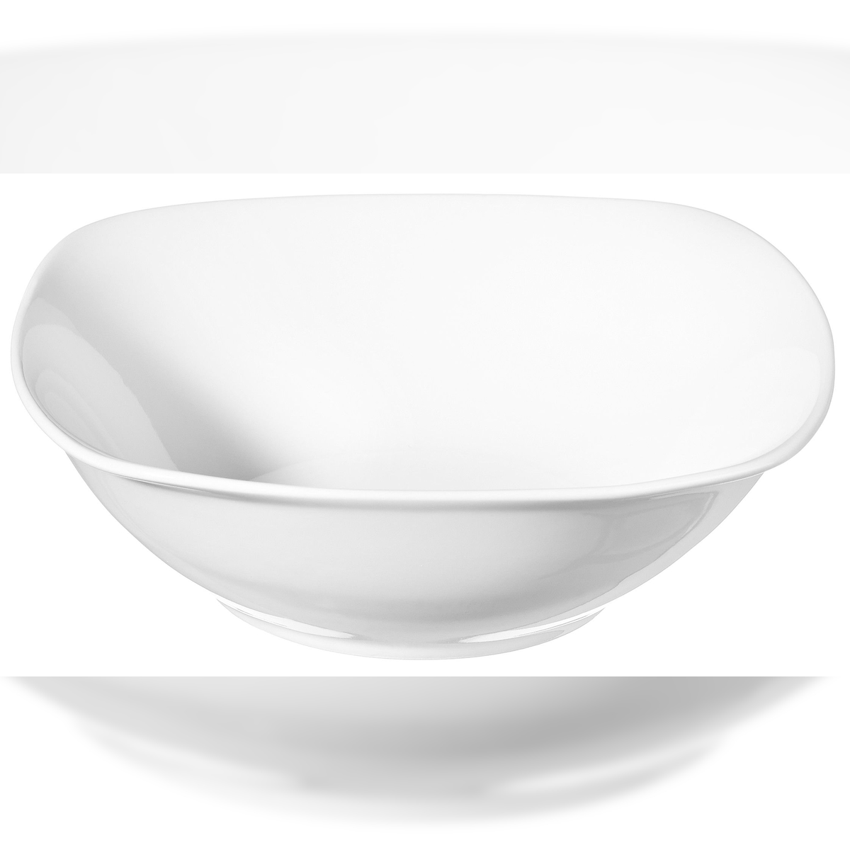 aro Müslischale, Porzellan, 14 x 14 cm, quadratisch, weiß, 6 Stück Image