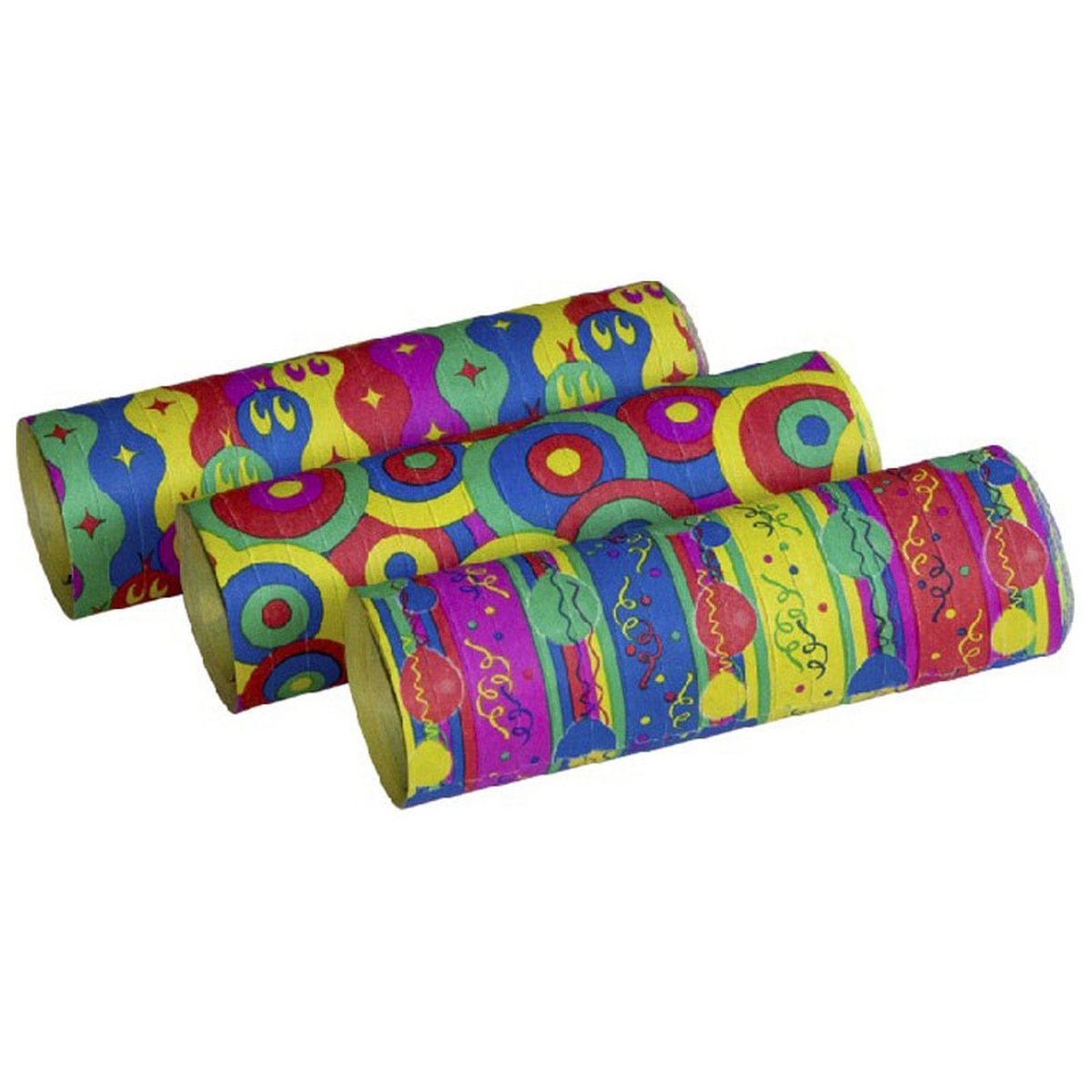 VEPATIM 12x Luftschlangen sortierte Motive 4 m Image