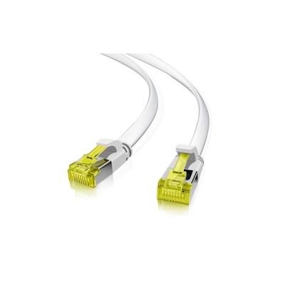 Helos ultra flaches Patchkabel U/FTP Cat 6a weiss 15,0m Image