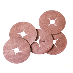 Vago-Tools 25x Fiberscheiben 115 mm für Winkelschleifer P80 Image