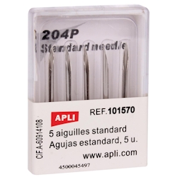 Apli agipa Ersatznadel für Anschießpistole, silber Image