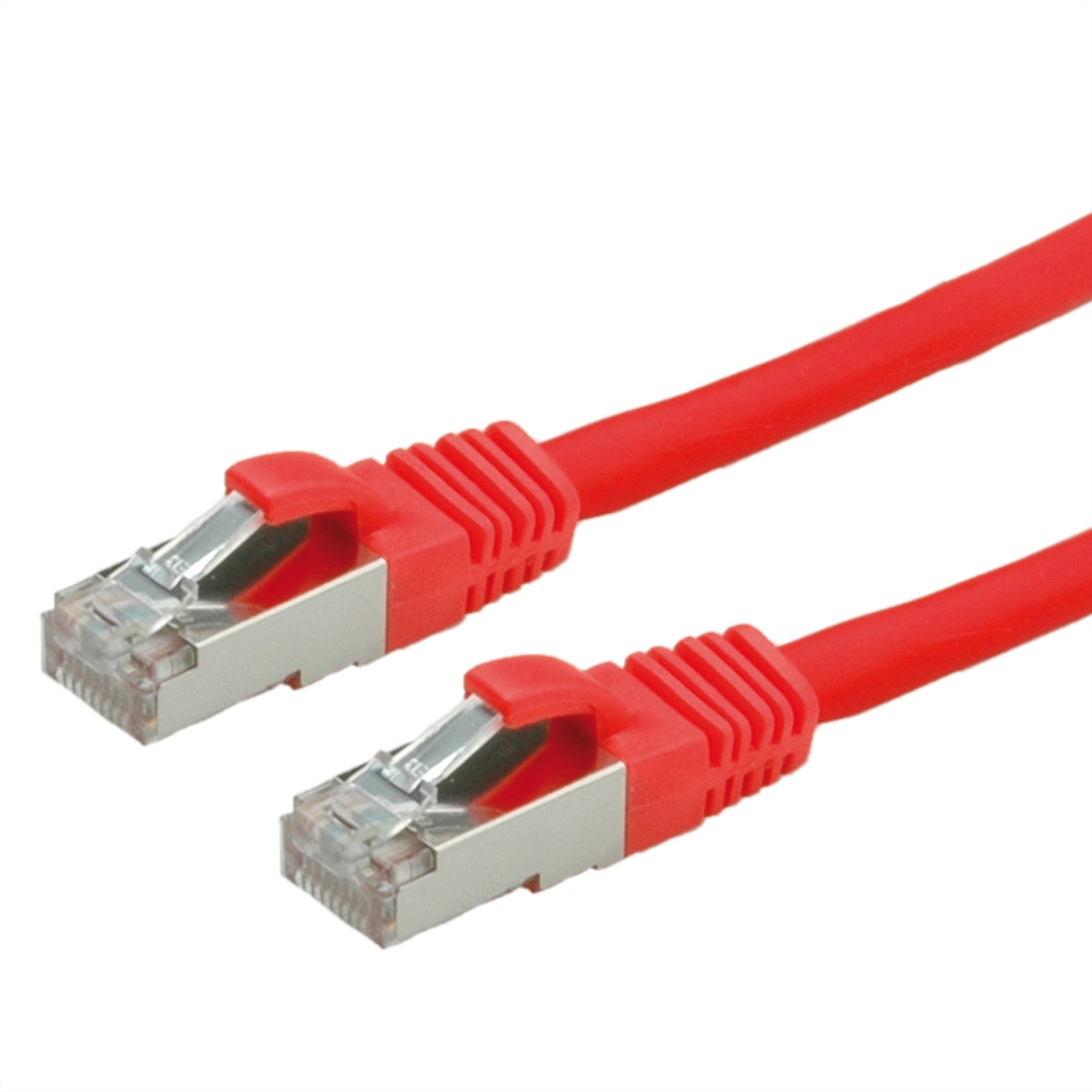 VALUE Patchkabel Cat.6 (Class E) S/FTP (PiMF), LSOH, rot, 7 m Image