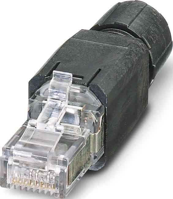 Phoenix Contact RJ45-Steckverbinder sw VS08-RJ45-5-Q/IP20EC 1417401 Image