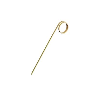 VEPATIM 200x Fingerfood-Spieße aus Bambus LOOP 110 mm stabil und splitterfrei Image