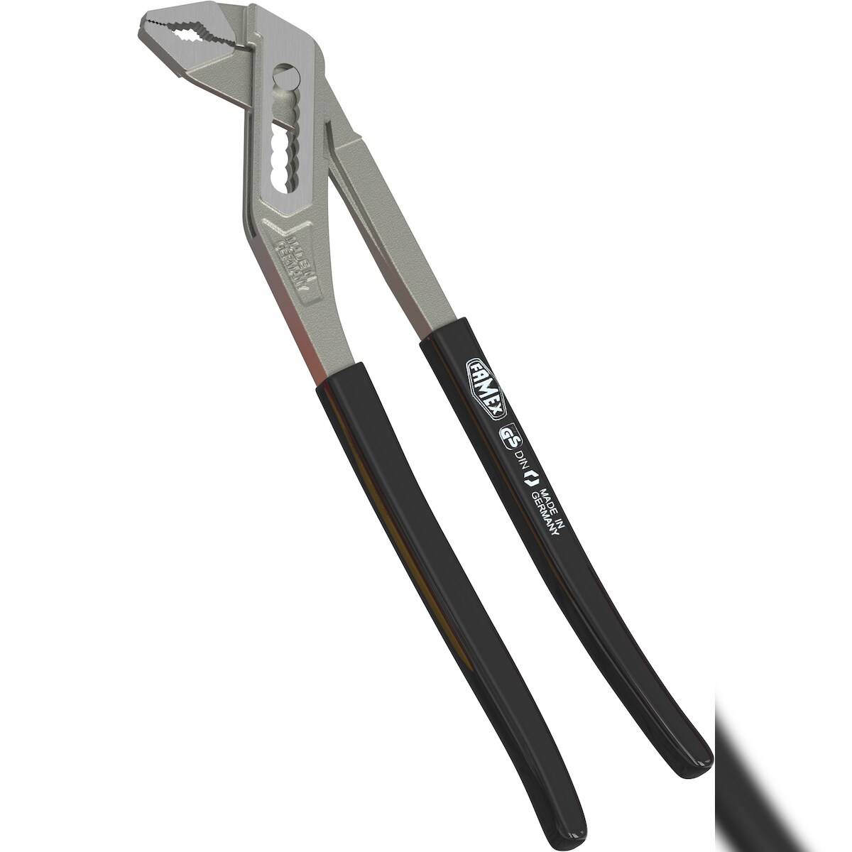 Wasserpumpenzange mit durchgestecktem Gelenk aus Chrom-Vanadium Stahl - 240mm - FAMEX 3285 Image