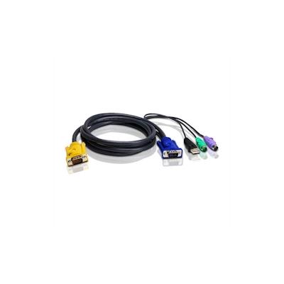 ATEN 2L-5302UP PS/2 VGA Anschlusskabel, schwarz, 1,8 m Image