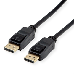 VALUE DisplayPort Kabel, v1.4, DP ST - ST, schwarz, 1,5 m Image