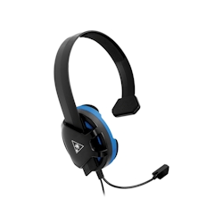 Turtle Beach Recon Chat Kopfhörer Verkabelt Kopfband Gaming Schwarz, Blau Image
