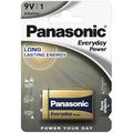 Panasonic 9V Block Everyday Power 9V Batterie Blister