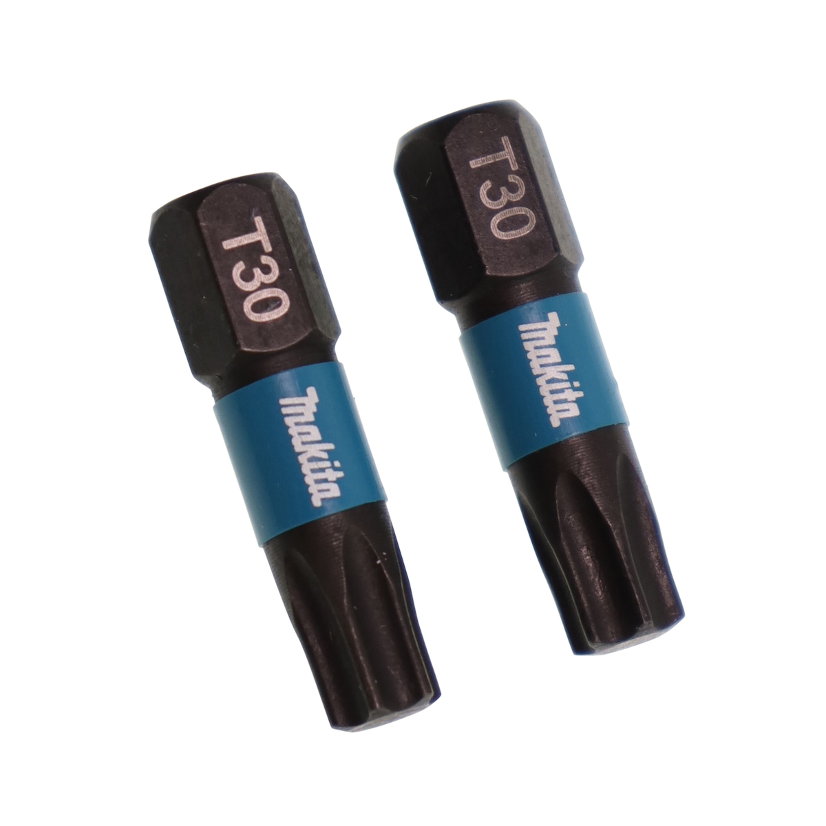 Makita B-63694 T30 6-rund Bit TX30x25 Impact Black | 2 Stück | S2-Spezialstahl Image