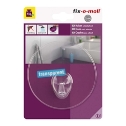 Haken rund 100mm transparent fix-o-moll Image