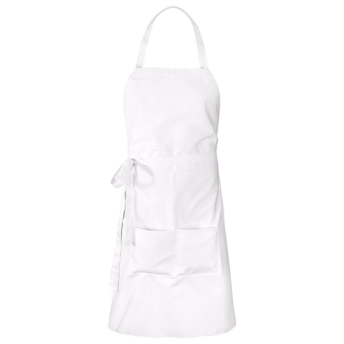 TEXXILLA Vario Schürze aus 100% Baumwolle. Größe: ca. 64 x 80 cm,weiß Image