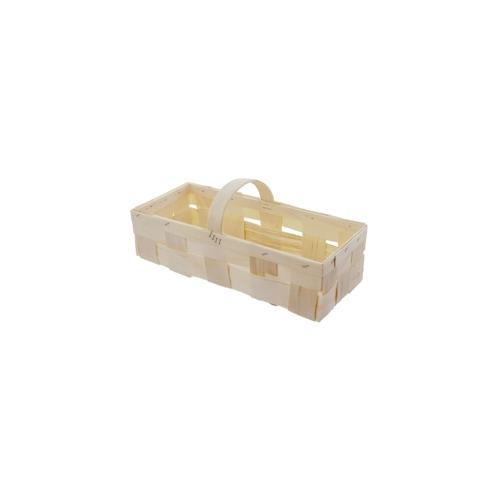 Obstkorb Spar-Set 3x `Obstkorb` ; Natur ; 45 x 20 x 12 cm