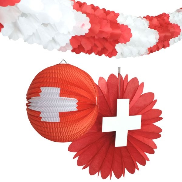 Schweiz Dekoset 3 tlg. Image