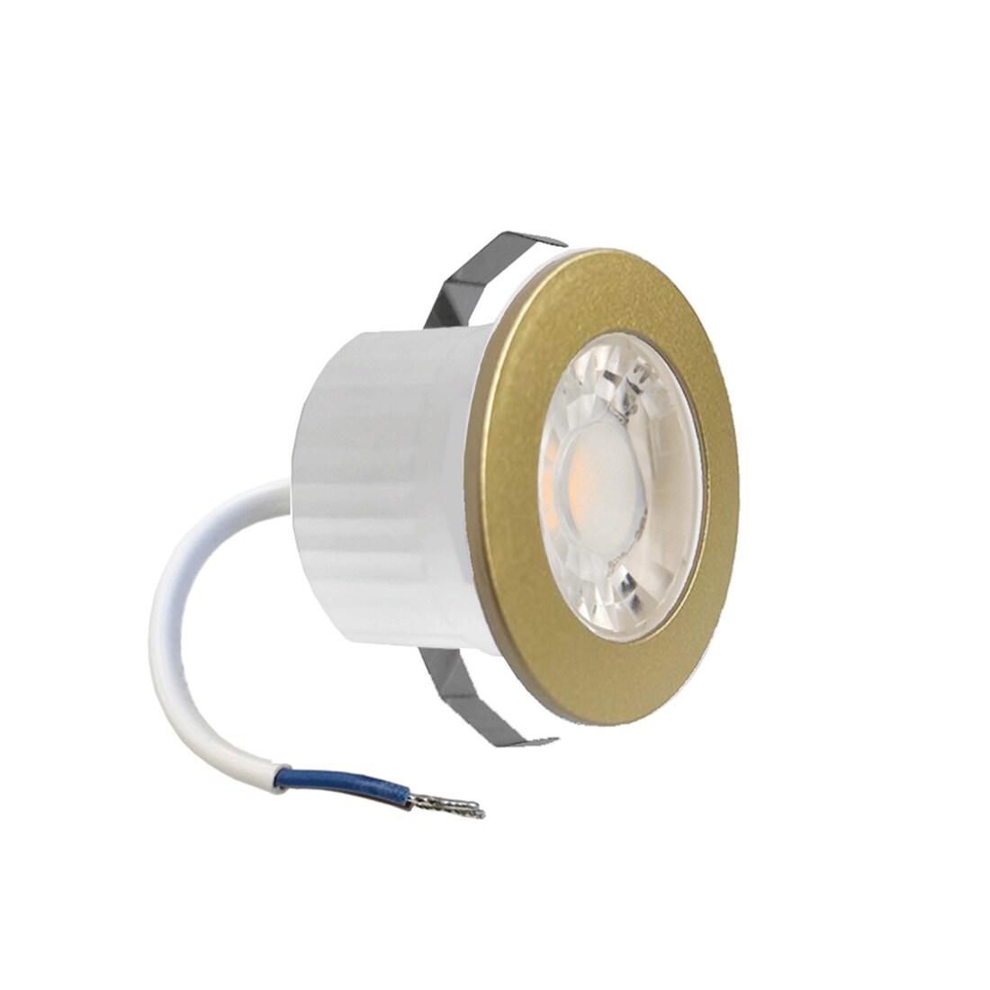 Braytron 3w Mini-Spot Einbauleuchte Einbaustrahler Einbauspot Spot Gold 240 Lumen Schutzart IP54 Neutralweiß Image