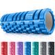 Deep Tissue Foam Roller 33cm x 14cm Textured Muscle Massage Roll Blue