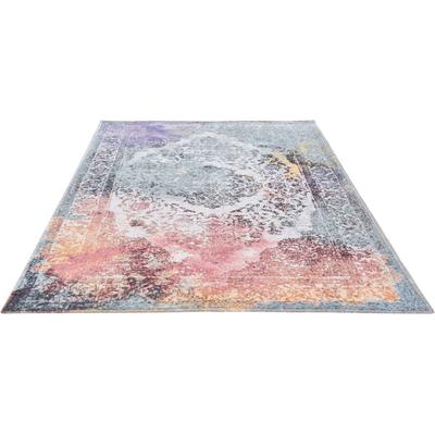 Teppich GINO FALCONE "Cosima-118", bunt, B:160cm H:3mm L:230cm, Polyester, Teppiche, gewebter Jaquard-Teppich, mit Chenillegarn, moderne Orient-Optik Image