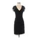 Marina Casual Dress: Black Dresses - Women's Size 2 Petite