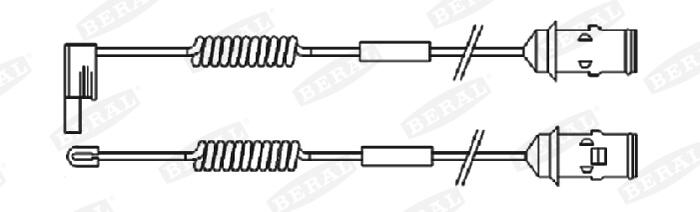BERAL Warnkontakt, Bremsbelagverschleiß FAI110 Universal für IVECO 1907956 Image