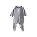 Child of Mine by Carter's Long Sleeve Outfit: Blue Color Block Bottoms - Size Newborn