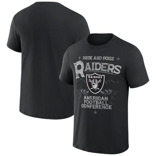 Las Vegas Raiders Darius Rucker T-Shirt mit Distressed-Print – Herren