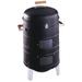 MECO Corporation Double Grid Charcoal Water Smoker in Black/Gray | 37 H x 21.5 W x 25 D in | Wayfair 5023I