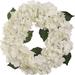 Primrue 18" Wreath in White | 5 H x 18 W x 18 D in | Wayfair EBB61CB92A2847A39EABB4D9556D7016