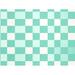 Gracie Oaks Checkered Bedding Pattern Duvet Cover Turquoise/Microfiber in White | Twin Duvet Cover | Wayfair 3F6EAB3BF36747209DEA4837B748F796