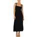 TheFound Women s Summer Knit Dress Sleeveless Tie Strap Flowy Long Dress