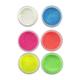 KAGAYD Pigment Nail Powder Color Glow Powder Fluorescent Glitter Pearl High Gloss Nail Powder Powder Nail Pigment For Body And Craft