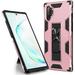 Samsung Galaxy Note 10 Plus Case Galaxy Note 10+ 5G Case Military Grade Built-in Kickstand Case Holster Armor Heavy Duty Shockproof Cover Protective for Galaxy Note 10 Plus Phone Case (Rose Gold)
