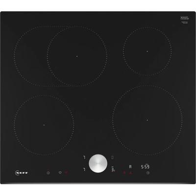 NEFF Induktions-Kochfeld "T56FTF1L0", schwarz, B:59,2cm H:5,1cm T:52,2cm, Kochfelder, mit intuitiver Twist Pad Bedienung Image