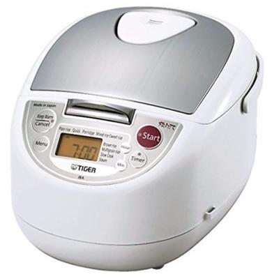 Tiger Microcomputer Controlled Rice Cooker/Warmer (5.5 Cups, White)