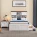 2 Pieces Captain Bedroom Set with Trundle and Nightstand