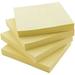 Sticky Notes 3X3 Canary Yellow Colors Post Stickies Self Stick Note Colorful Adhesive Memo Pads Recyclable (100 Sheets/Pack) 24-Packs