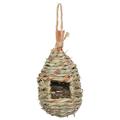 Natural Grass Woven Hanging Birdhouse Nest