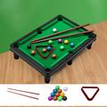 ON SALE! Loyerfyivos Tabletop Pool Table Billiard Game SetKids and Adults Mini Pool Table Set with Travel-Sized Billiards Balls Rack and 2 Cue Sticks Cute Snooker Table Top Pool Table (10.6x7.5in)